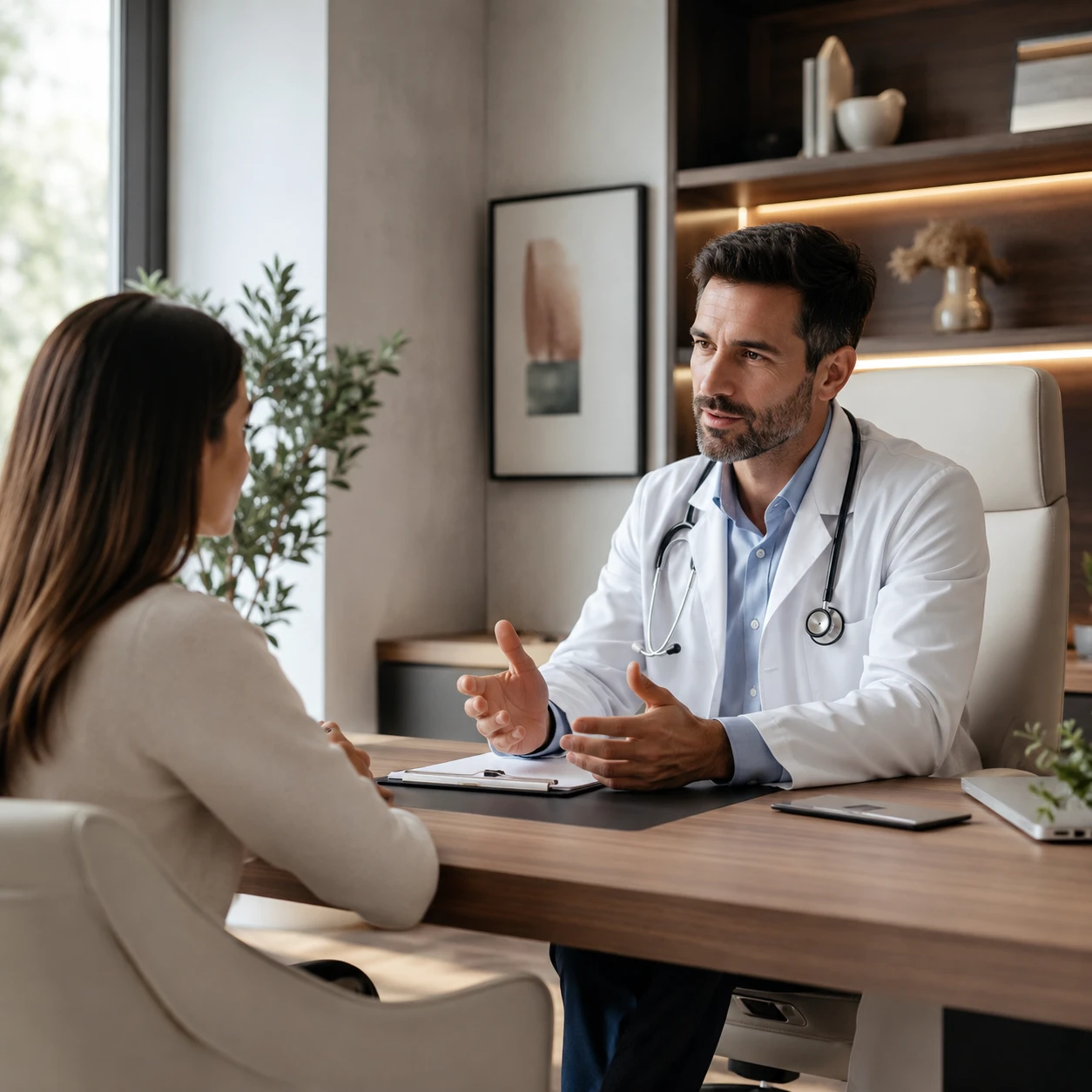 Il colloquio con il medico