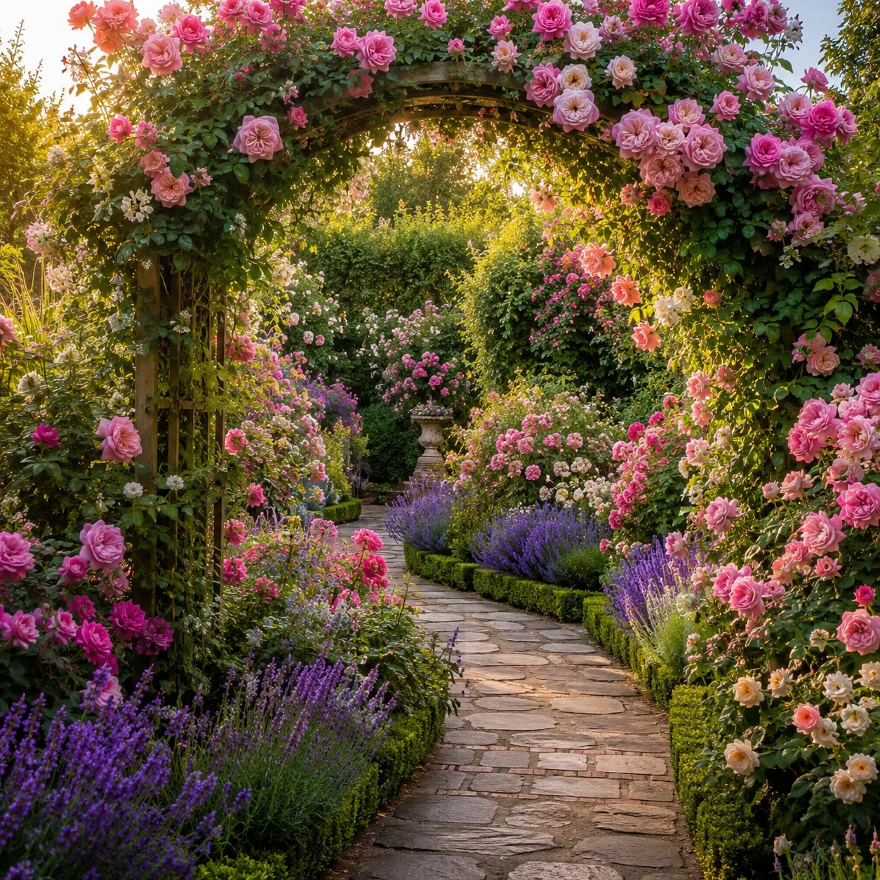 Il giardino delle rose