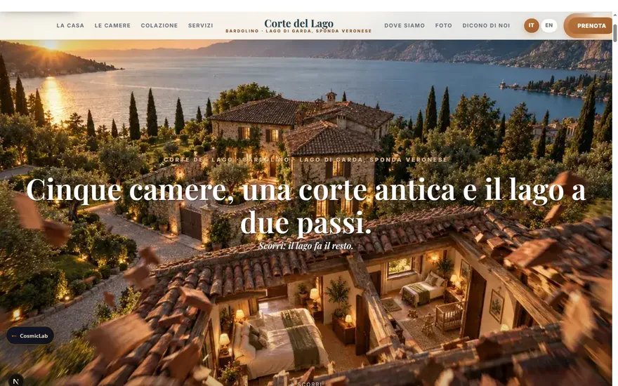 Il sito nel livello Exclusive