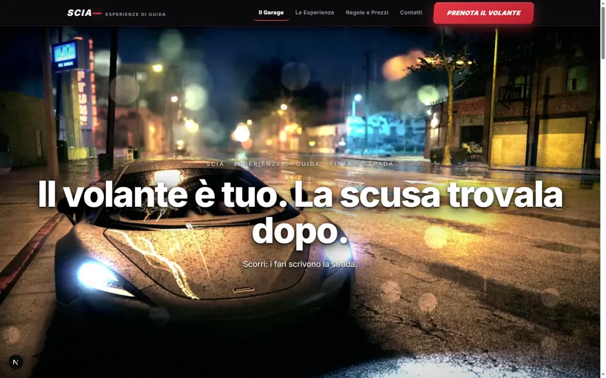 Scia — Esperienze in supercar